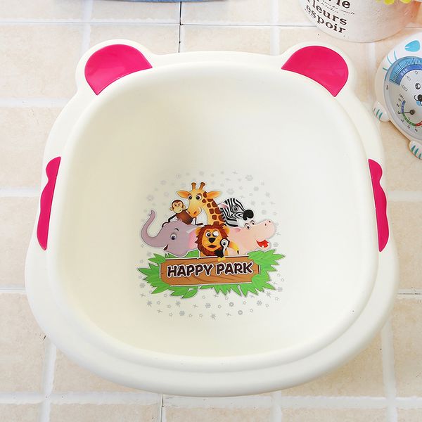 

household washbasin baby bath basin cartoon cute babies wash basin baby bath shower tub thickened wash hair wash-basin