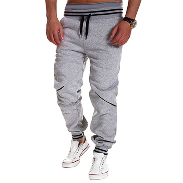

men fashion jogger dance sportwear baggy harem pants slacks trousers sweatpants, Black