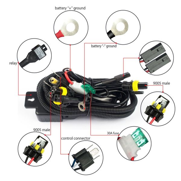9007 Hid Wiring Diagram - Fuse & Wiring Diagram