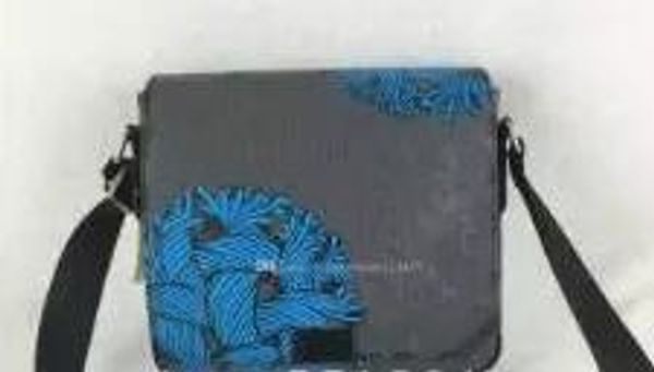 

MEN COBALT COATED CANVAS DISTRICT PM MESSENGER BAG DISTRICT men shoulder messenger rope Cross Body