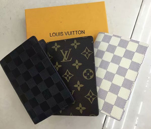 

Роскошный дизайнер мужской кошелек 2018 мужской держатель карты кожаный женский кошелек обложки для паспортов carteira masculina