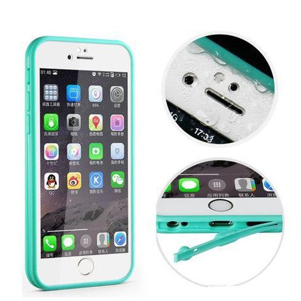 

водонепроницаемый телефон случаях ударопрочный подводный дайвинг полное покрытие сумка чехол для iphone 8 x 7/7 plus 6 / 6s plus 5 / 5s