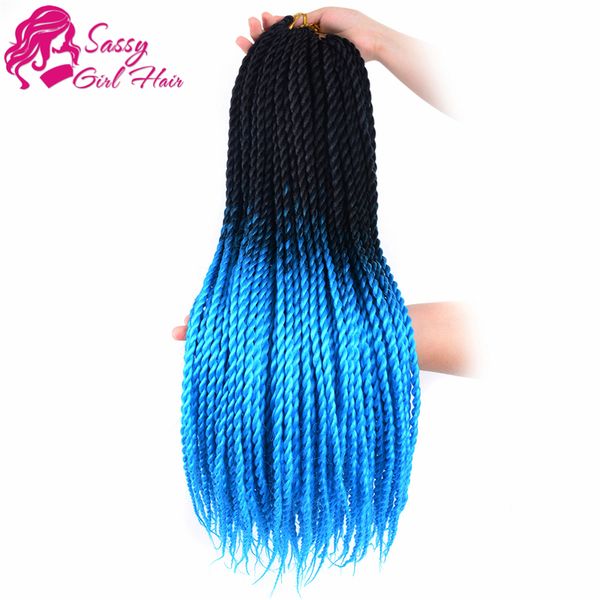 2020 5packs 24 Twist Crochet Hair Mambo Twist Senegalese