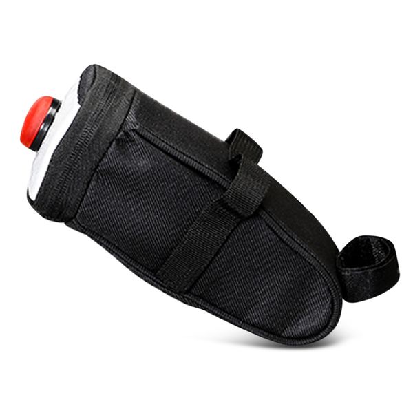 

sahoo 132005 water-resistant bike saddle bag under seat pack with trail lamp perfect to fit together to the bike saddle