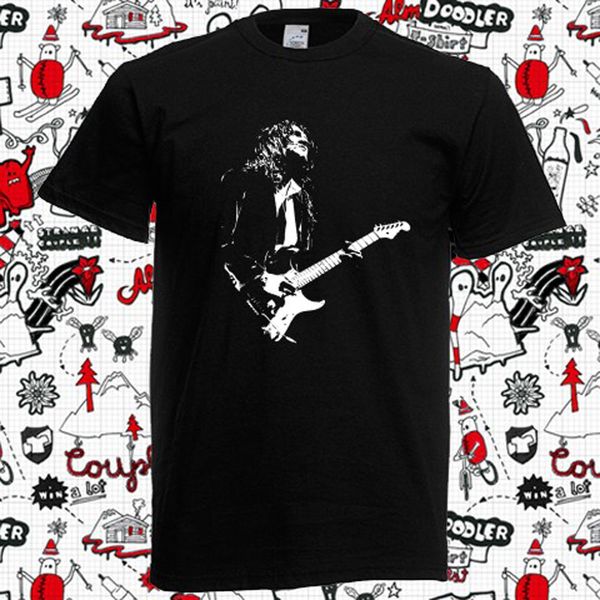 John Frusciante Red Hot Chili Peppers Guitarist Mens Black T-Shirt Size S to 3XL