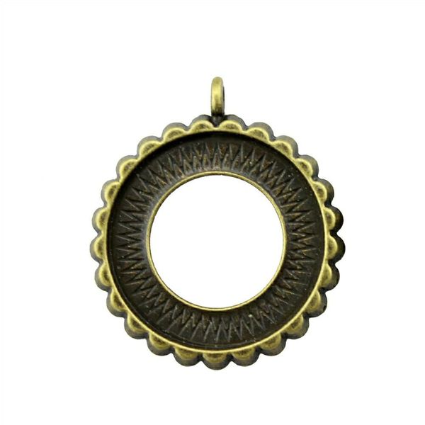 

16 pieces cabochon cameo base tray bezel blank diy accessories for gear steampunk side-on inner size 25mm round cameos and cabochons, Slivery;crystal
