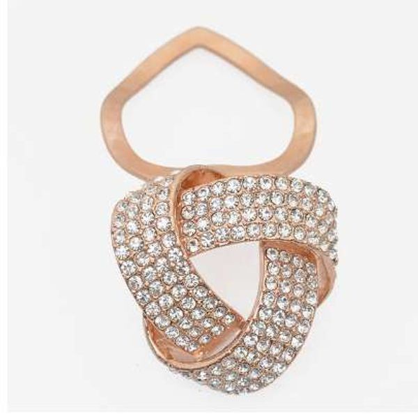 

designfashion silver alloy scarf brooches buckle rhinestone brooch dual purpose scarf clip for wedding, Gray