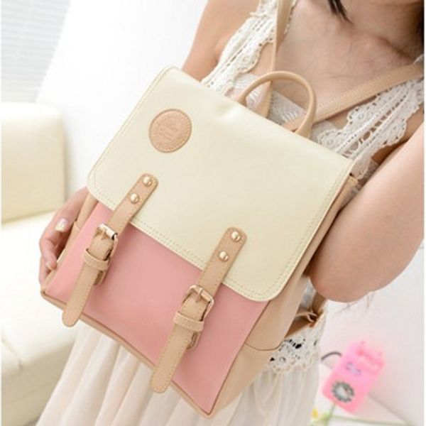 

backpack women pu printing backpackorean style fashion school bags women backpack vintage ladies apb18