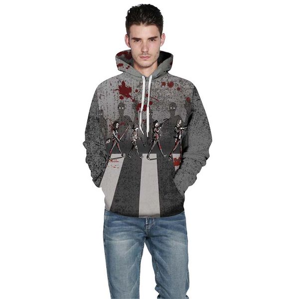 

2020 couple sweatshirt 3d digital printing sweatshirt holloween baseball sport coats sweater ing, Blue;black