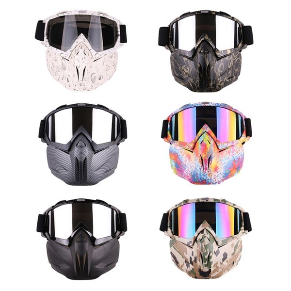 

men women ski snowboard snowmobile goggles mask snow winter skiing ski glasses motocross sunglasses