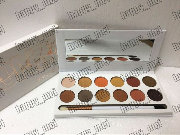 

factory direct dhl new makeup eyes bronze nice pressed powder eyeshadow palette 12 colors eye shadow12 x 1.65g