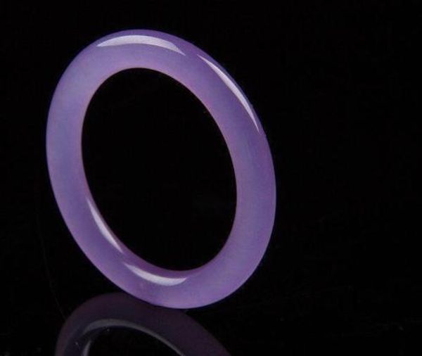 

koraba fine jewelry chinese natural beautiful light purple jade bangle bracelet handmade 56-62mm ing, Golden;silver