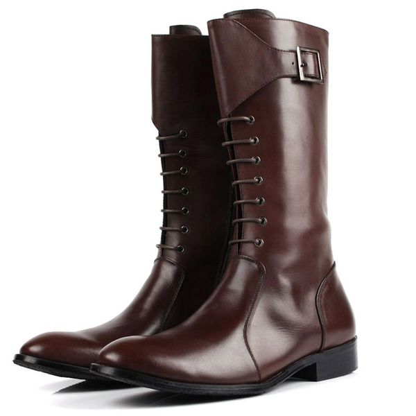 Haute Noires En Tactiques Bottes Véritable Acheter Militaires Hommes Bottes Cuir Chaussures Militaires Hommes Hommes Bottes En Hautes Qualité Cuir edorBWCx