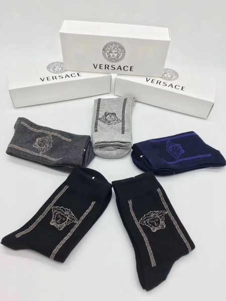 

goddess design ve letter socks couple all cotton stockings new street sport long socks for fashion people, Black
