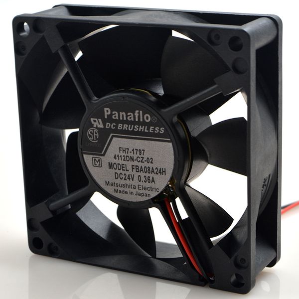 

panasonic panaflo fba08a24h 8025 24v 0.36a ultra quiet chassis fan