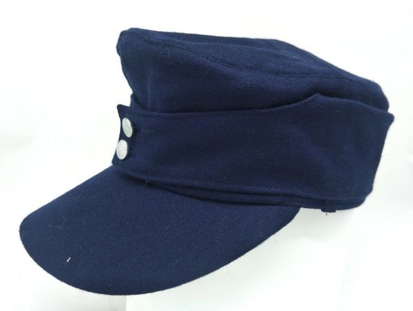 

wwii german luftwaffe wh em m43 panzer wool field cap in sizes - world store, Black;white
