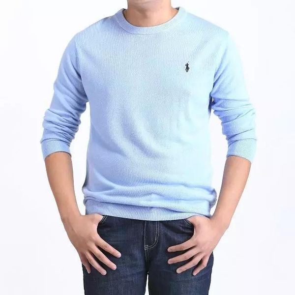 

Chri tma new poloralphlauren men 039 weater knitted cotton round neck men 039 weater pullover male coat