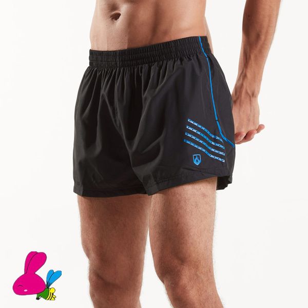 

wholesale-quick dry running shorts 2017 new sports shorts men for soccer football basketball volleyball gym fifth trunks, Black;blue