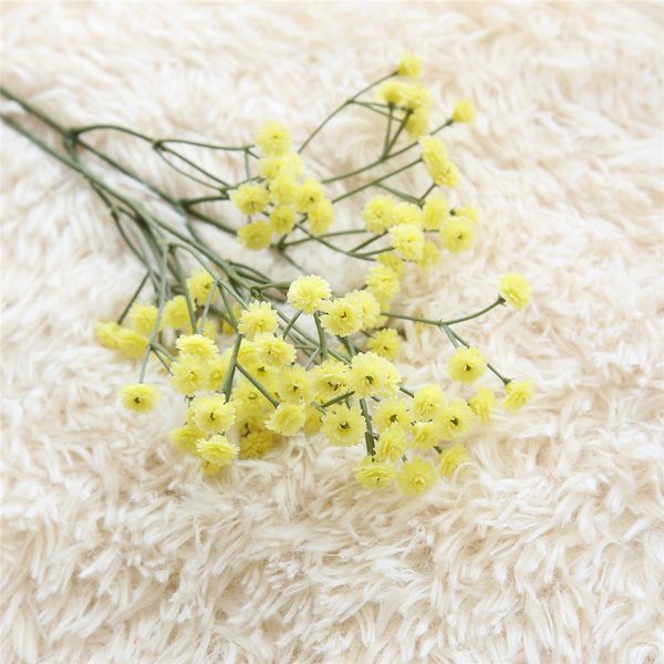 

single branch artificial flowers babysbreath flower for wedding home indoor decoration party diy scrapbooking craft stamenic