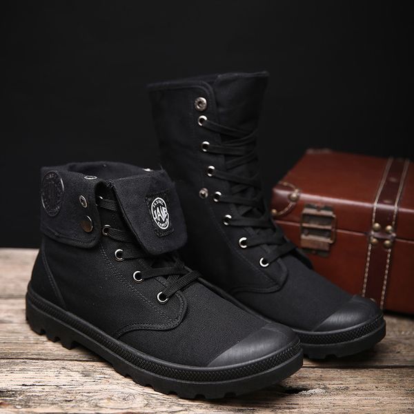 high top army boots
