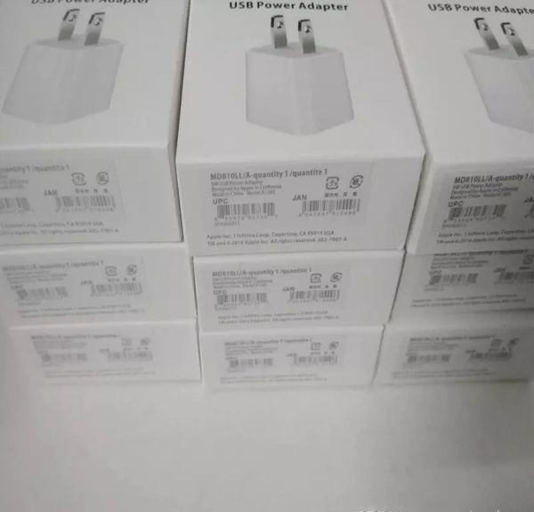 

A++++ Quality A1385 Apple cube charger 5V 1A US Plug USB Wall Charger Travel Mobile Phone Charging For Samsung 5 6 7 Plus
