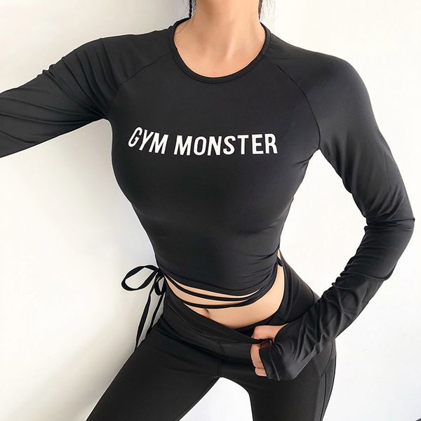 crop top exercise shirts