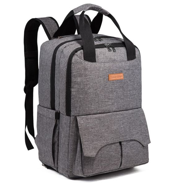 

2018 computer shoulder bag outdoor sports travel backpack schoolbag knapsack canvas pure color men and women school bags handbag a8802#