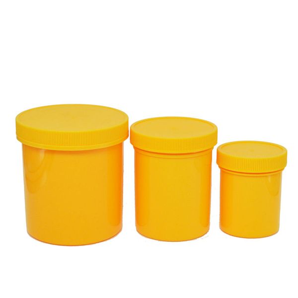 

120g 250g empty cosmetic cream container jars powder mask pp packaging can plastic pot skin care containers f1209