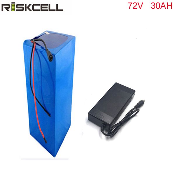 

3500w 72v 30ah electric bicycle battery 72v lithium battery 72v 30ah e-bike battery 30a bms 2a charger ing