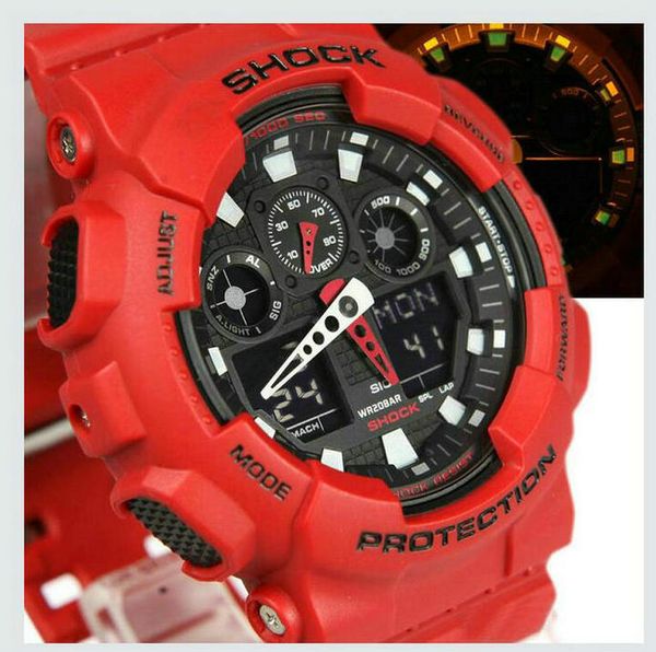 

Военные спортивные часы мужчины топ бренд роскошные известные электронные свето