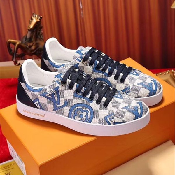 

2018 BRAND L* mens dress shoes designer loafers mens shoes men luxury shoes Cloth and leather intertwined fashion leisure men preferred