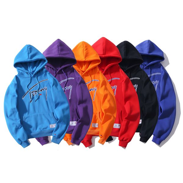 

Горячее надувательство ! Мужские дизайнер толстовки зимнее пальто хип-хоп кофты бег трусцой мужчины пуловер спорт Женщины флаги алфавит вышивка толстовки