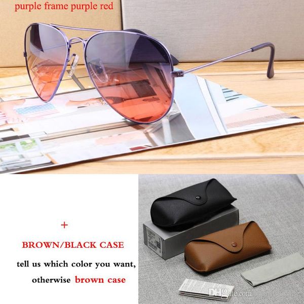 

brand new fashion brand classic sunglasses pilot men women colorful reflective lens eyewear accessories sun glasses, White;black