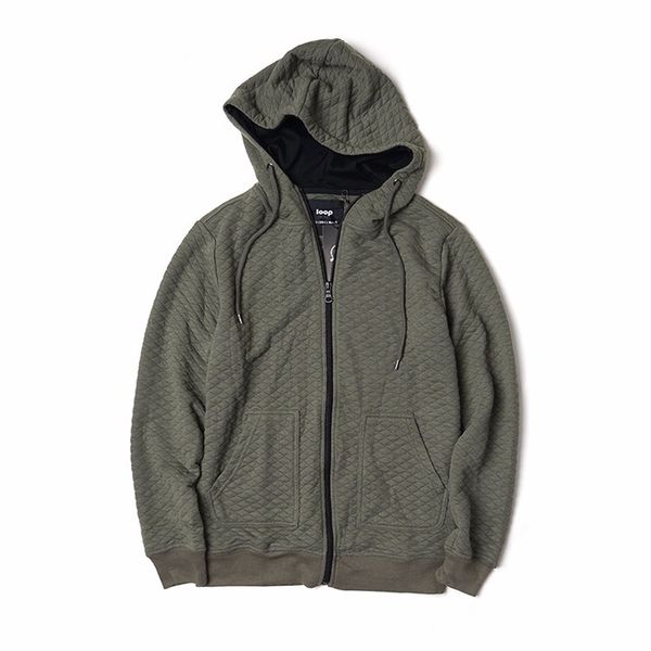 

original men;s clothing pure color cotton washed hooded men;s sweater, Black;brown