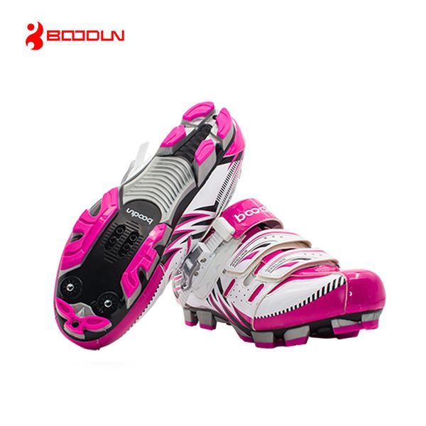 

boodun brand designer women shoes cycling mtb bike bicycle self-locking shoes breathable breathable outdoor sports athletic shoes