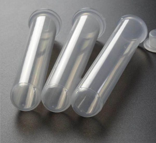 100 pces 20ml laboratório escolar tubos de centrífuga laboratório plástico amostra recipiente teste