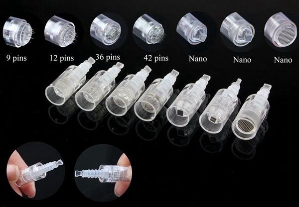 

micro needles cartridge tips roller for electric auto stamp derma dr pen n2 m5 m7 hair growth skin whitening spa
