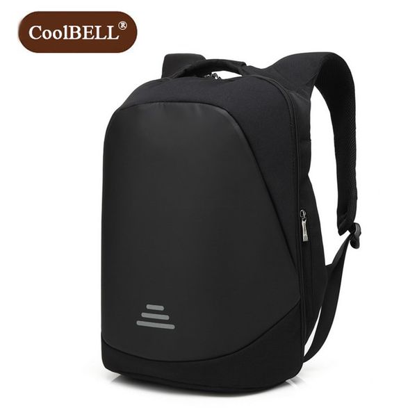 

cool bell business men's and women's waterproof bag anti-theft travel backpack leisure 15.6-inch lapbackpacks z962