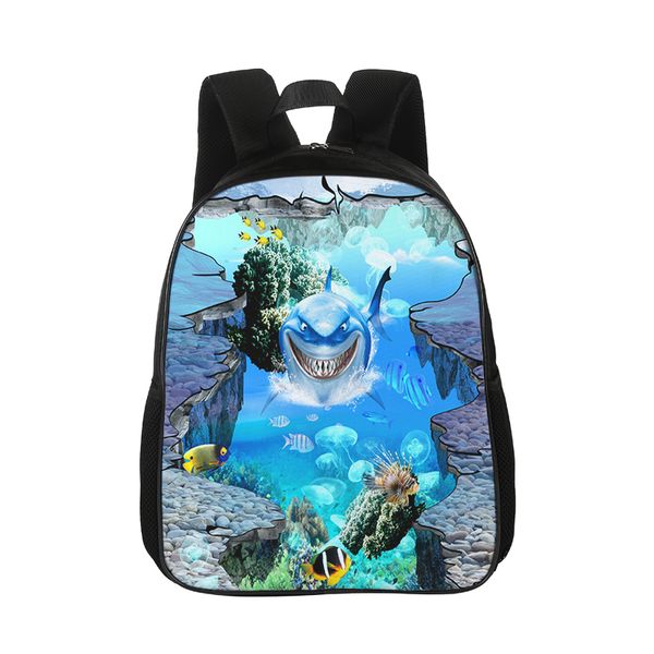 

custom backpack children's student bag printing cartoon p men's and women's backpack cool pattern casual travel gift