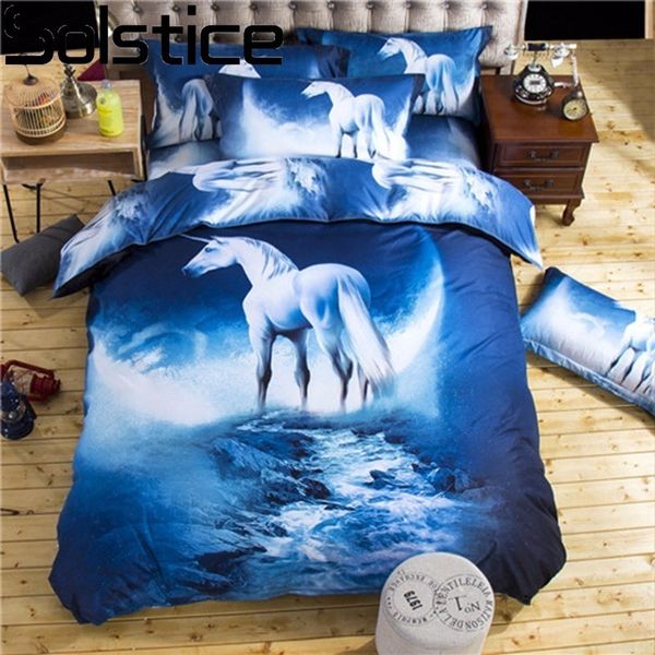 

solstice home textile cool 3d universe magic style 7 patterns bedclothes bed linen printing bedding sets single/ size 50