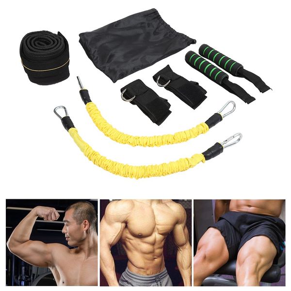 

resistance band fitness pull rope muscle training elastic puller