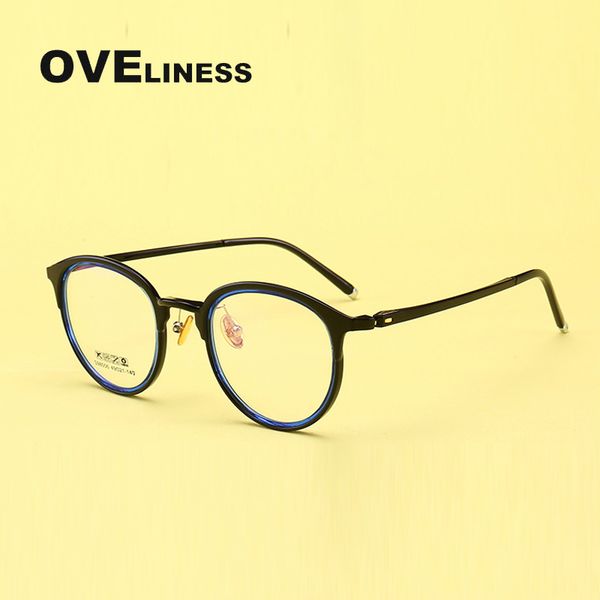 

fashion women glasses round eyewear brand designer clear glasses frame vintage men transparent vintage round prescription frame, Silver