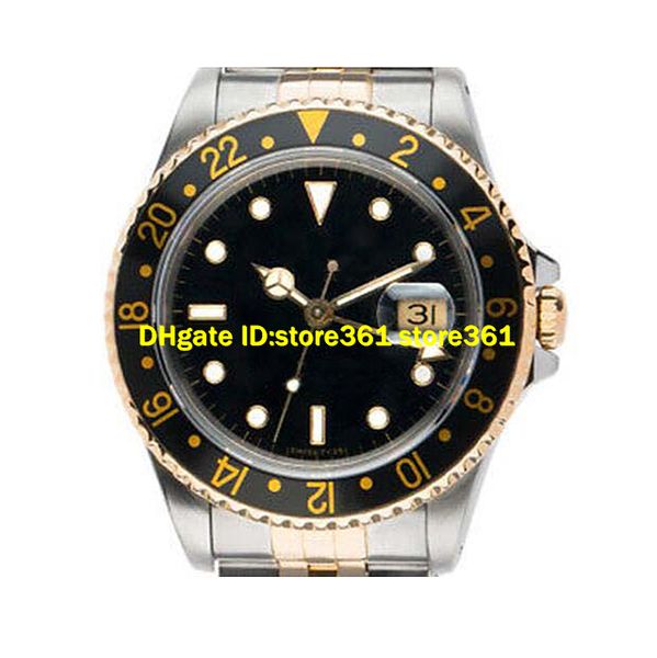 

store361 new arrive watches luxury watch mens men watches wrist watch stainless steel black dial 40mm mechanisch automatisch, Slivery;brown
