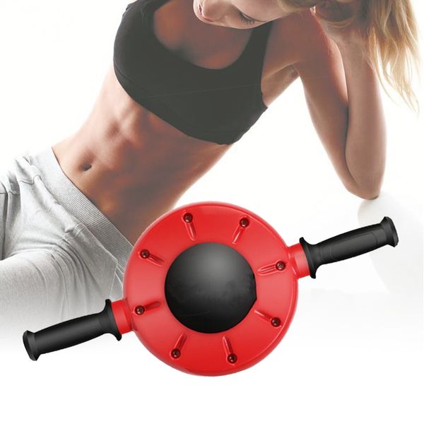

360 degree abdominal roller wheel muscle trainer fitness equipment easy to install and easy to operate. convenient to carry