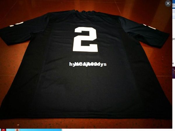 

men #2 no name penn state nittany alumni college jersey, Black;red