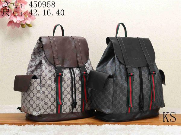 

Новая мода мужской рюкзак высокого качества кожа нейтральная дорожная сумка Hy45095