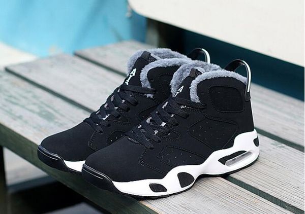 

мужские сапоги пара мужская зима теплая снег сапоги мужские меховые плюшевые высокий топ ботильоны кроссовки рабочая обувь мужчины, Black