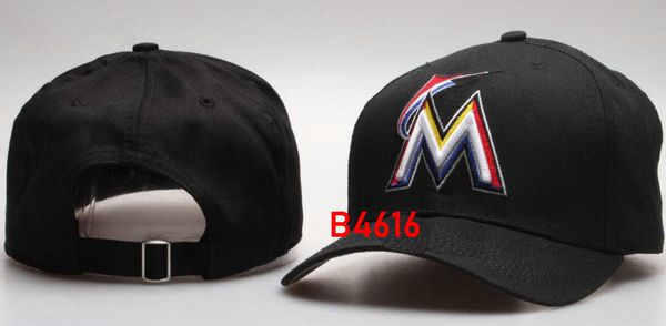 

New Brand Marlins Cap Hip Hop hat strapback men women Baseball Caps Snapback Solid Cotton Bone European American Fashion hat