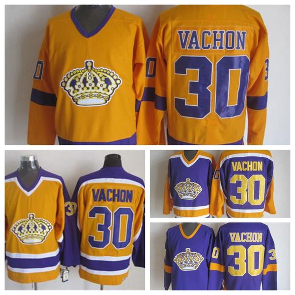 la kings vintage purple jersey