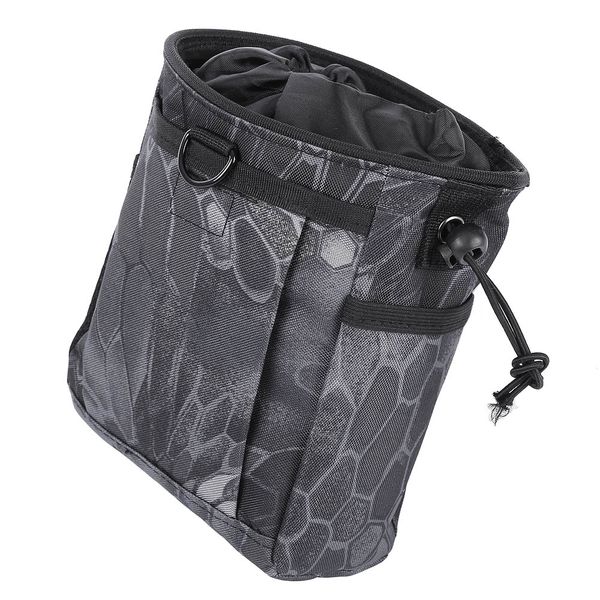 

airsoft utility recycle bag outdoor tool water resistant collection package suitable for wild adventure, tactical use, outdoor sports